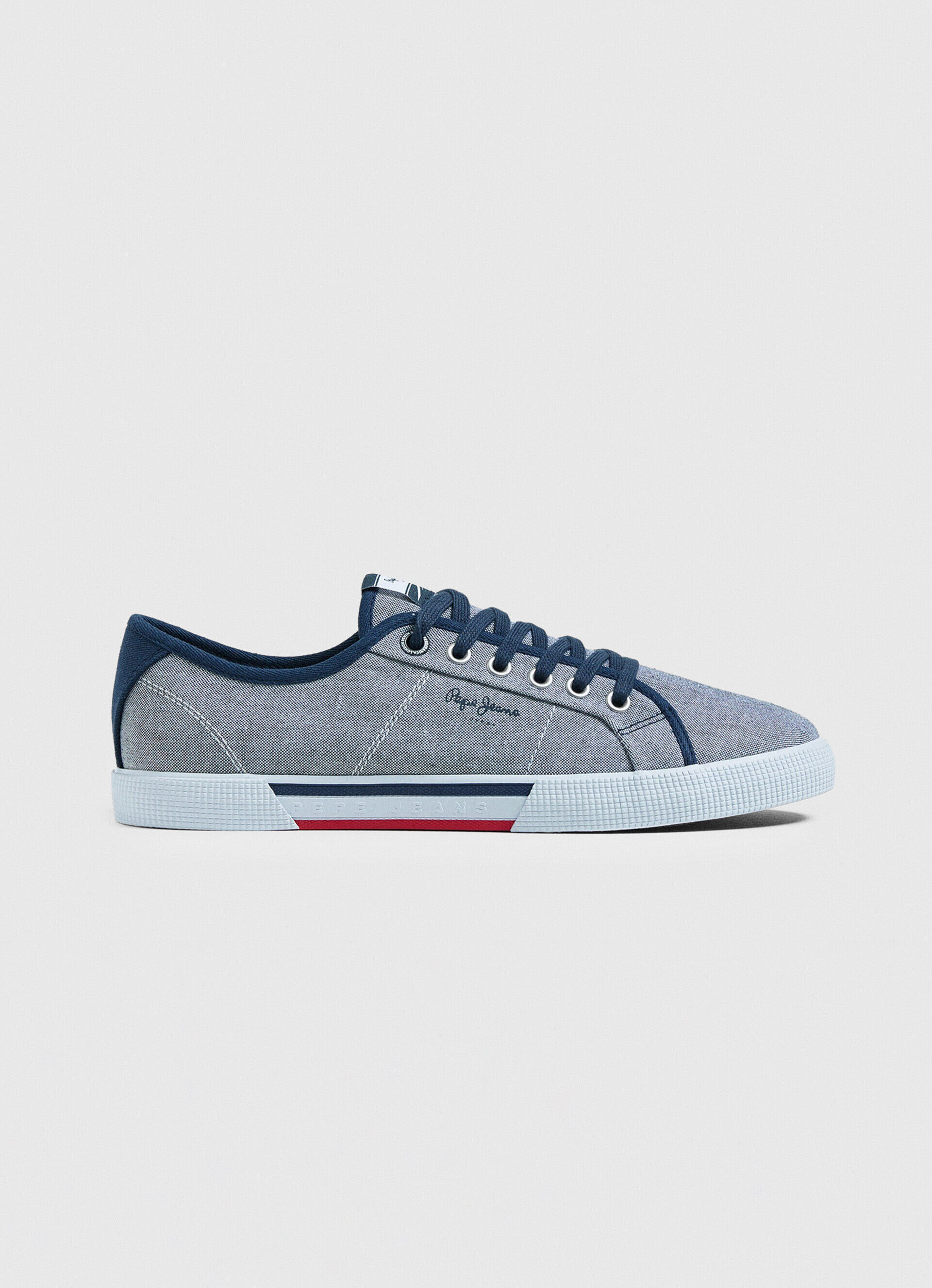 TÊNIS BÁSICOS DE CHAMBRAY - azul chambray