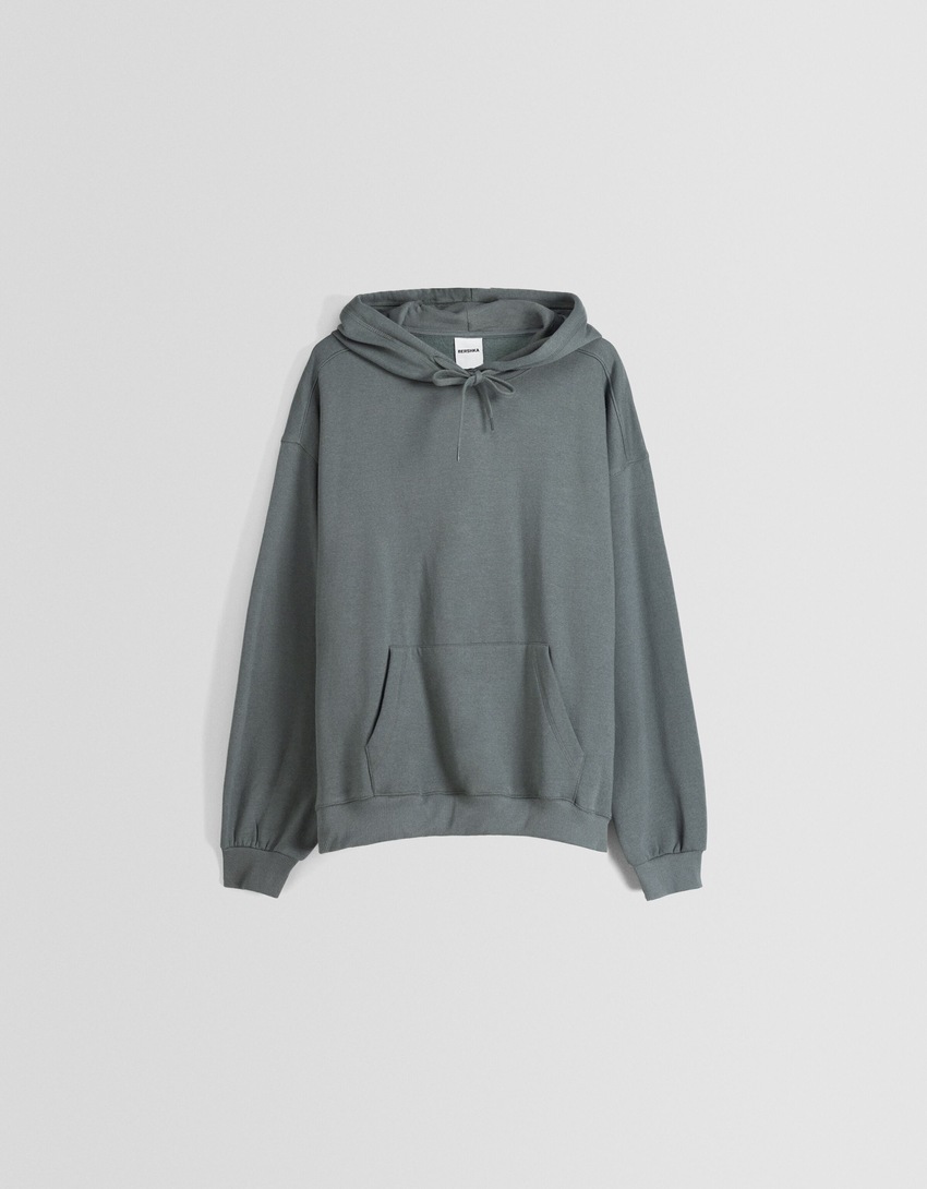 Moletom oversized com bolso