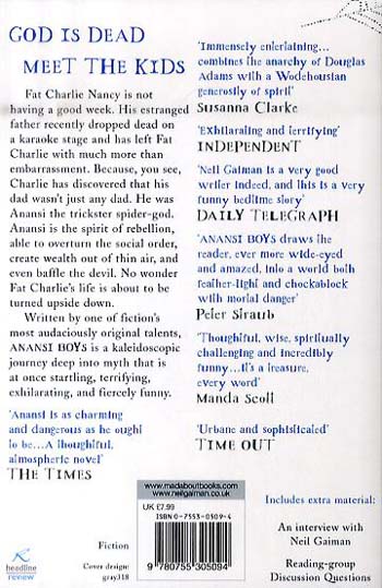 Anansi Boys (Paperback)