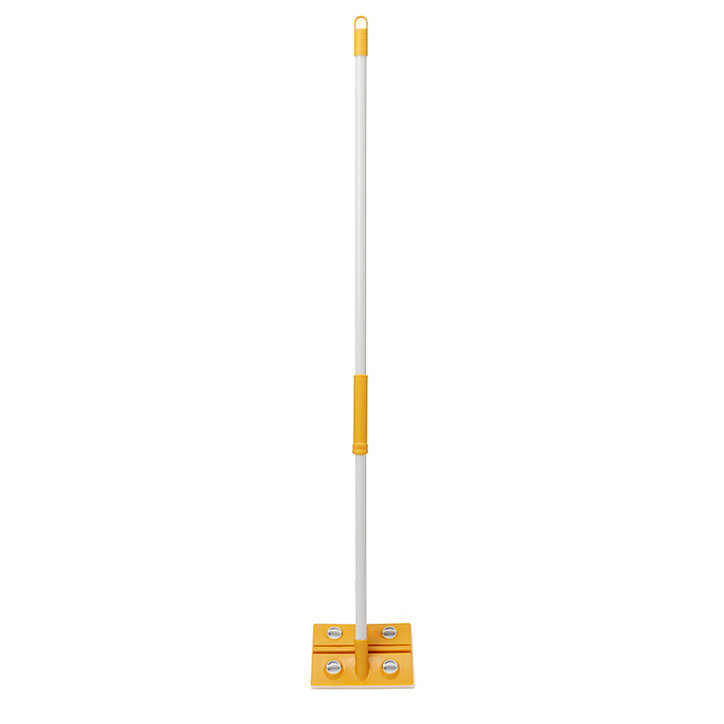 Balai éponge jaune et blanc L.126 x l.19,5 cm