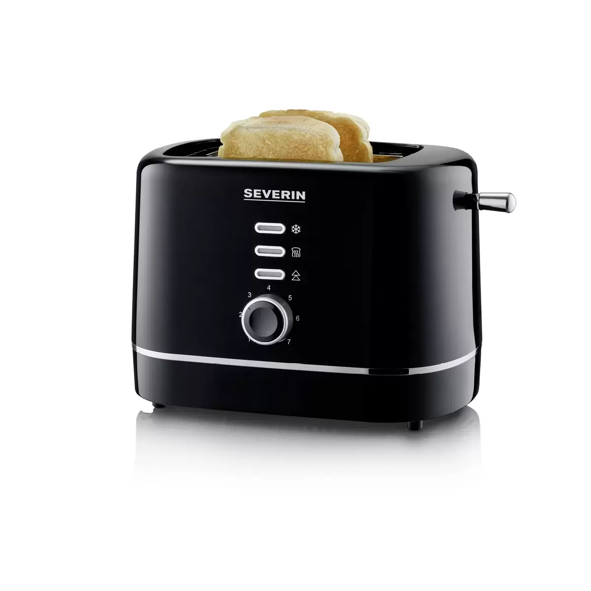 Toaster 2 Scheiben Severin AT4321 Schwarz