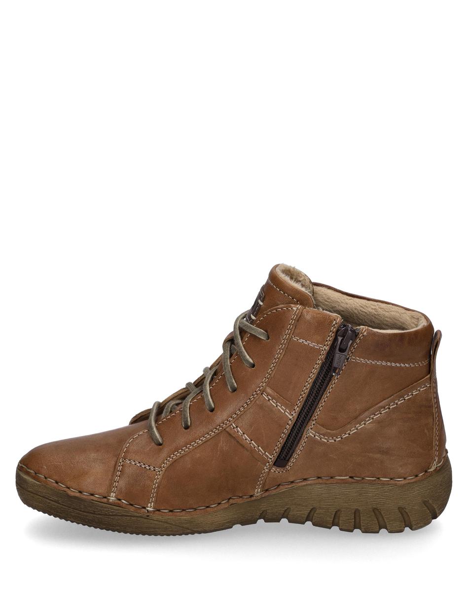 Stiefelette Felicia 01, cognac-komb