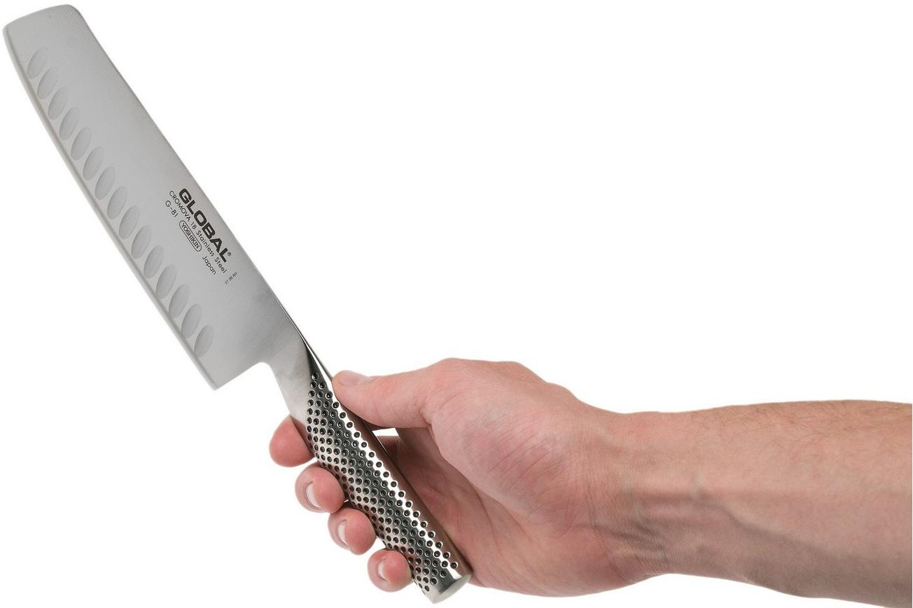 Global G81 nakiri groentemes 18cm