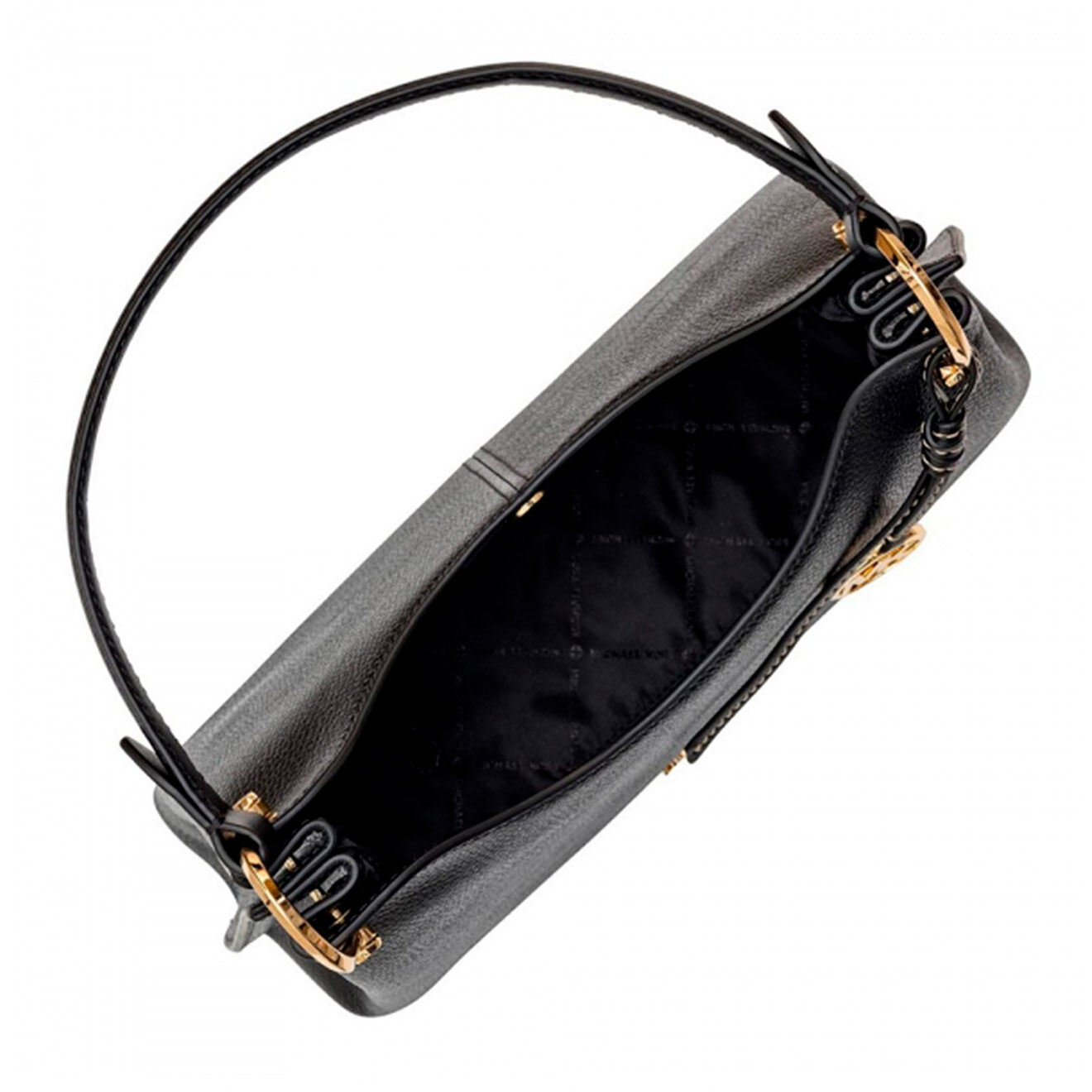 Michael Kors Sac porté épaule en Cuir Joan East West noir - 31x20x7 cm