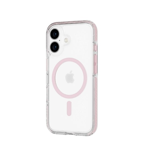 Tech21 - Evo Crystal - Cover - iPhone 16 - MagSafe - Lyserød
