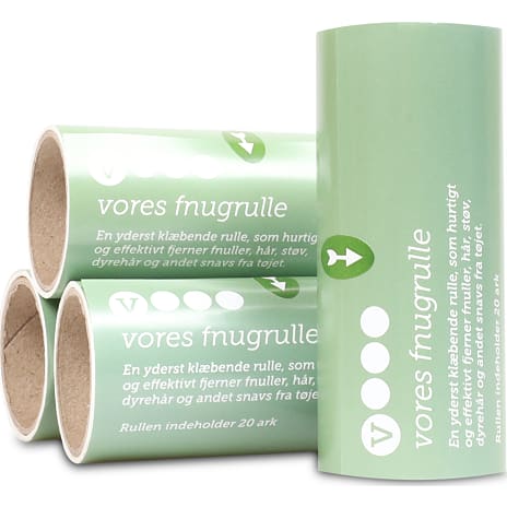 Vores refill til fnugrullesæt 4-pak