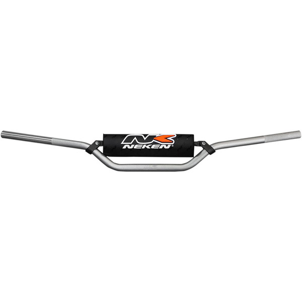 Neken - Guidon 250/450 CRF KXF LOW - diamètre 22 mm en alliage Argent