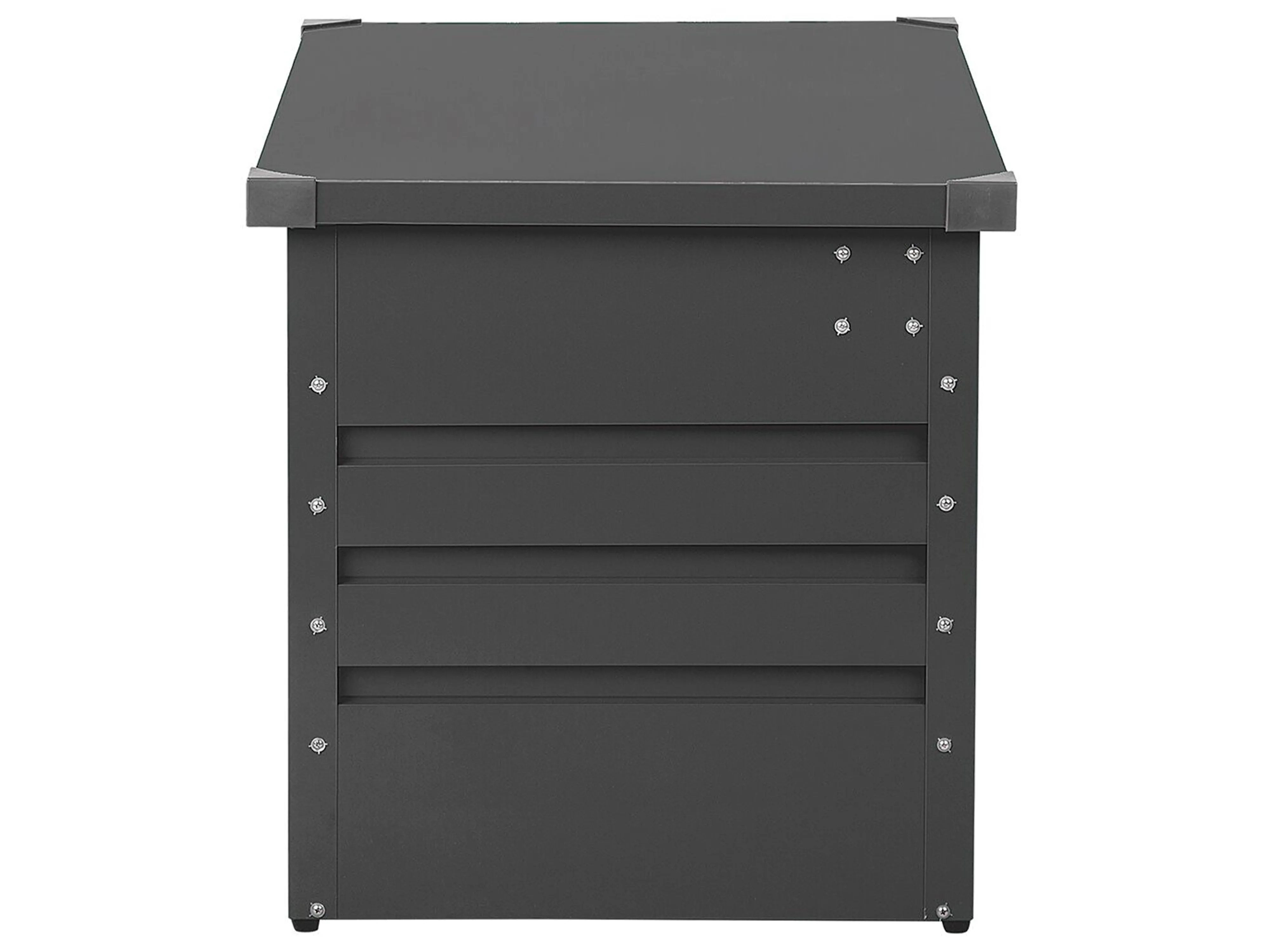 Kussenbox CEBROSA 132 cm 62 cm Grafietgrijs