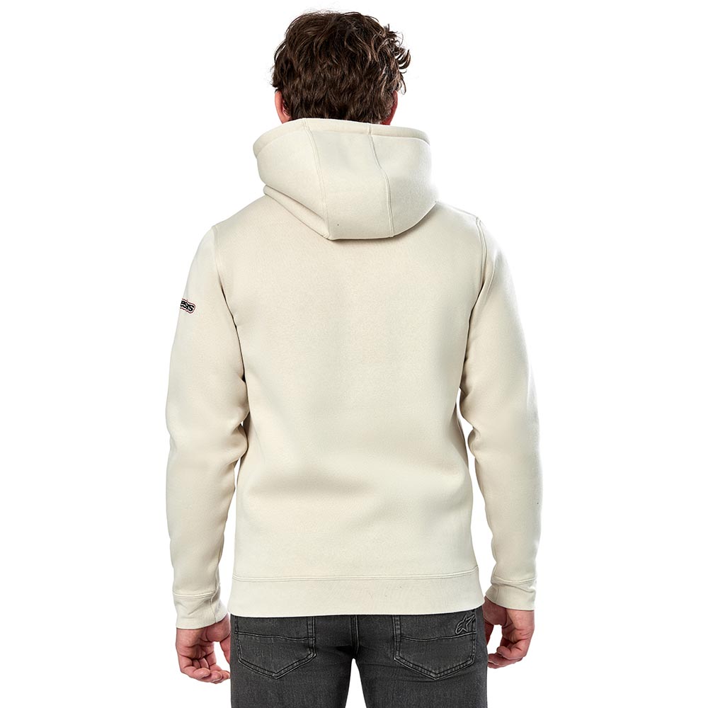 Alpinestars - Sweat à capuche Insignia Blanc cassé