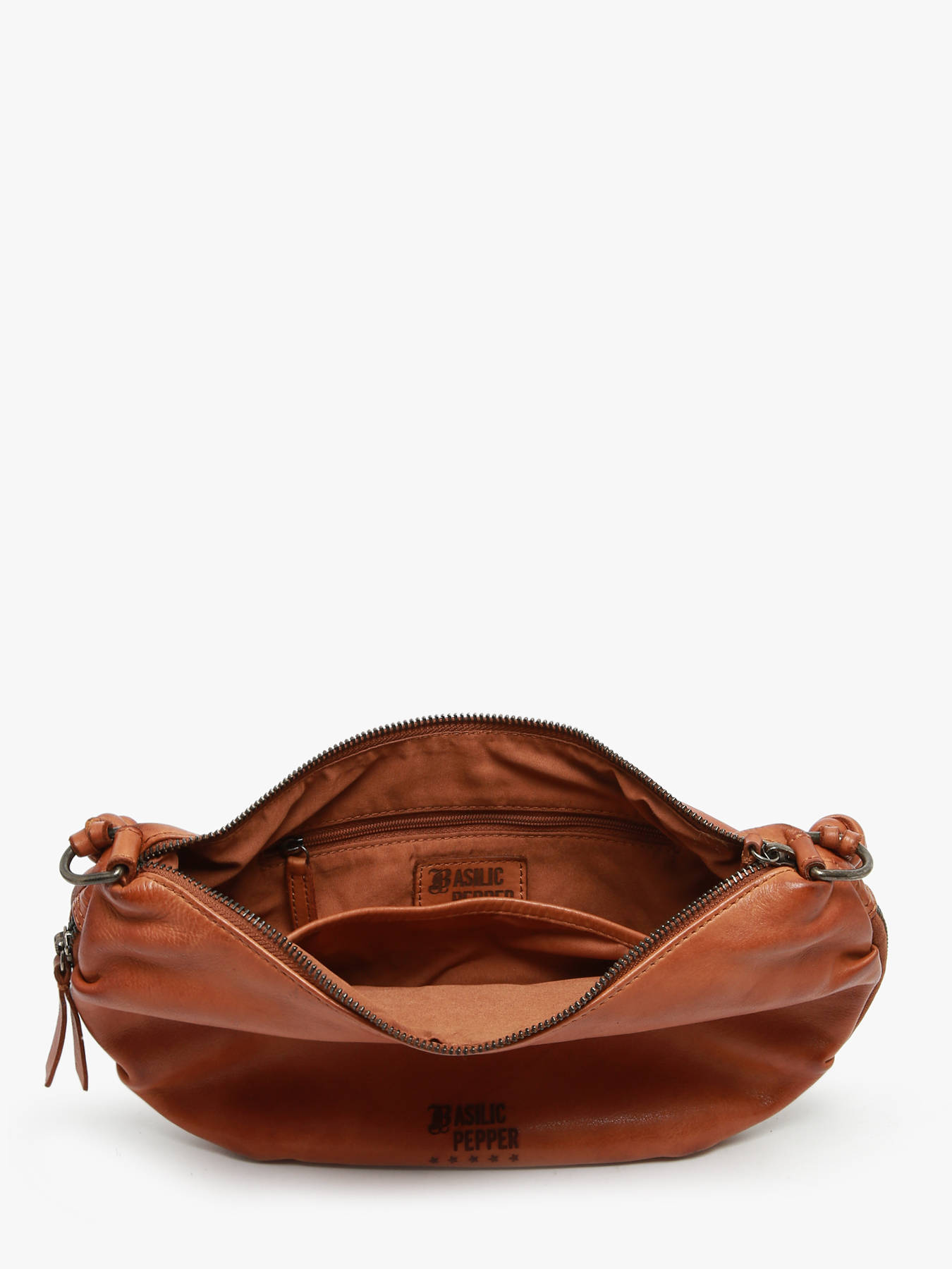 Sac bandoulire Tokyo cuir BASILIC PEPPER