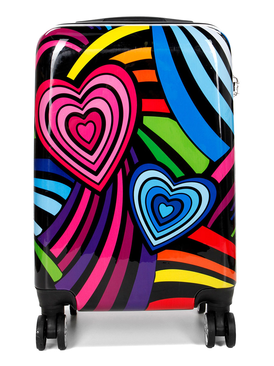 Ensemble 3 valises Madisson Funky Hearts
