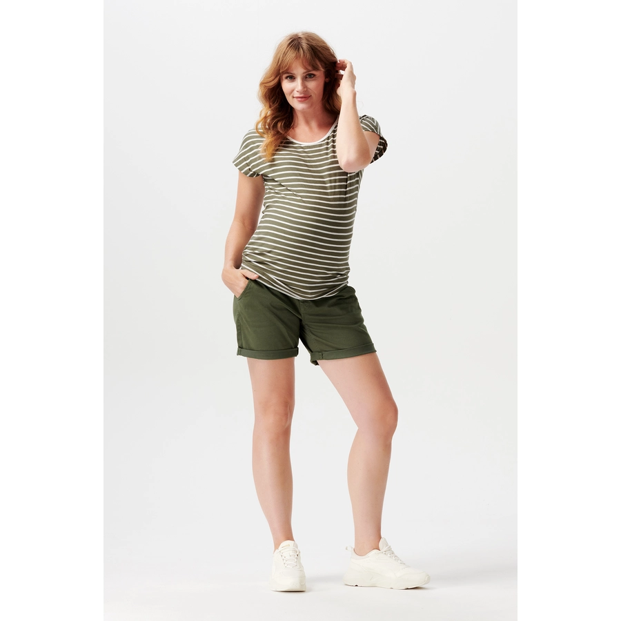 Noppies Umstandsshorts Brooklyn Dusty Olive