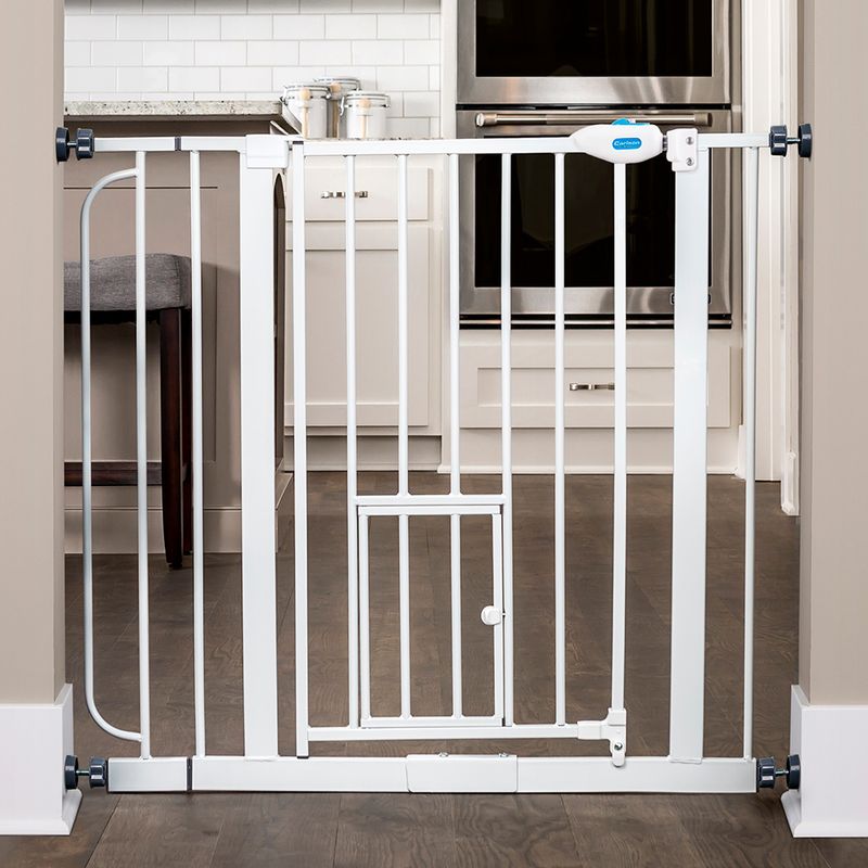 Barrière de sécurité Carlson Pet Gate avec chatière