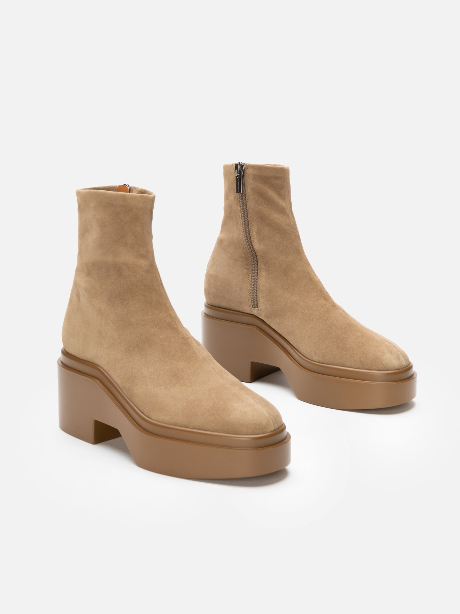 NELLE, suede stretch gobi