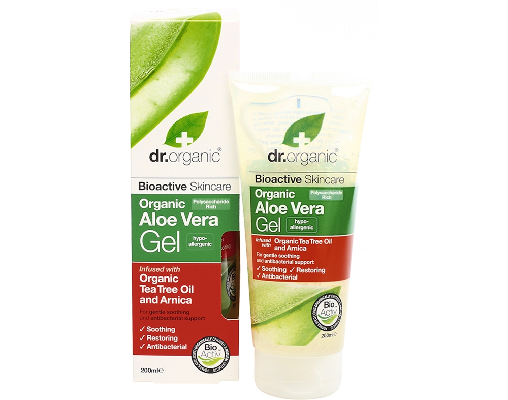 GEL DR.ORGANIC BIO ALOÉ COM MELALEUCA ARNICA 200ML
