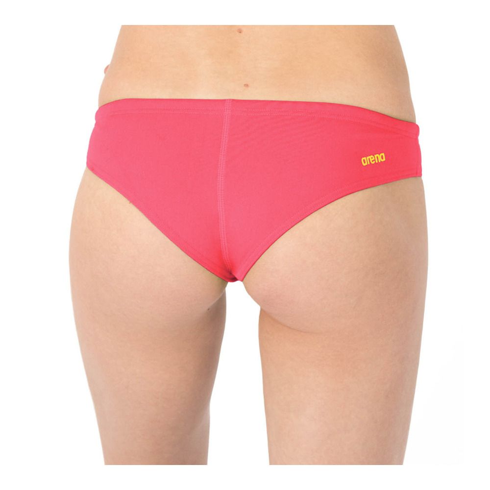 Arena UNIQUE BRIEF - Bas maillot de bain Femme fluo red/yellow star