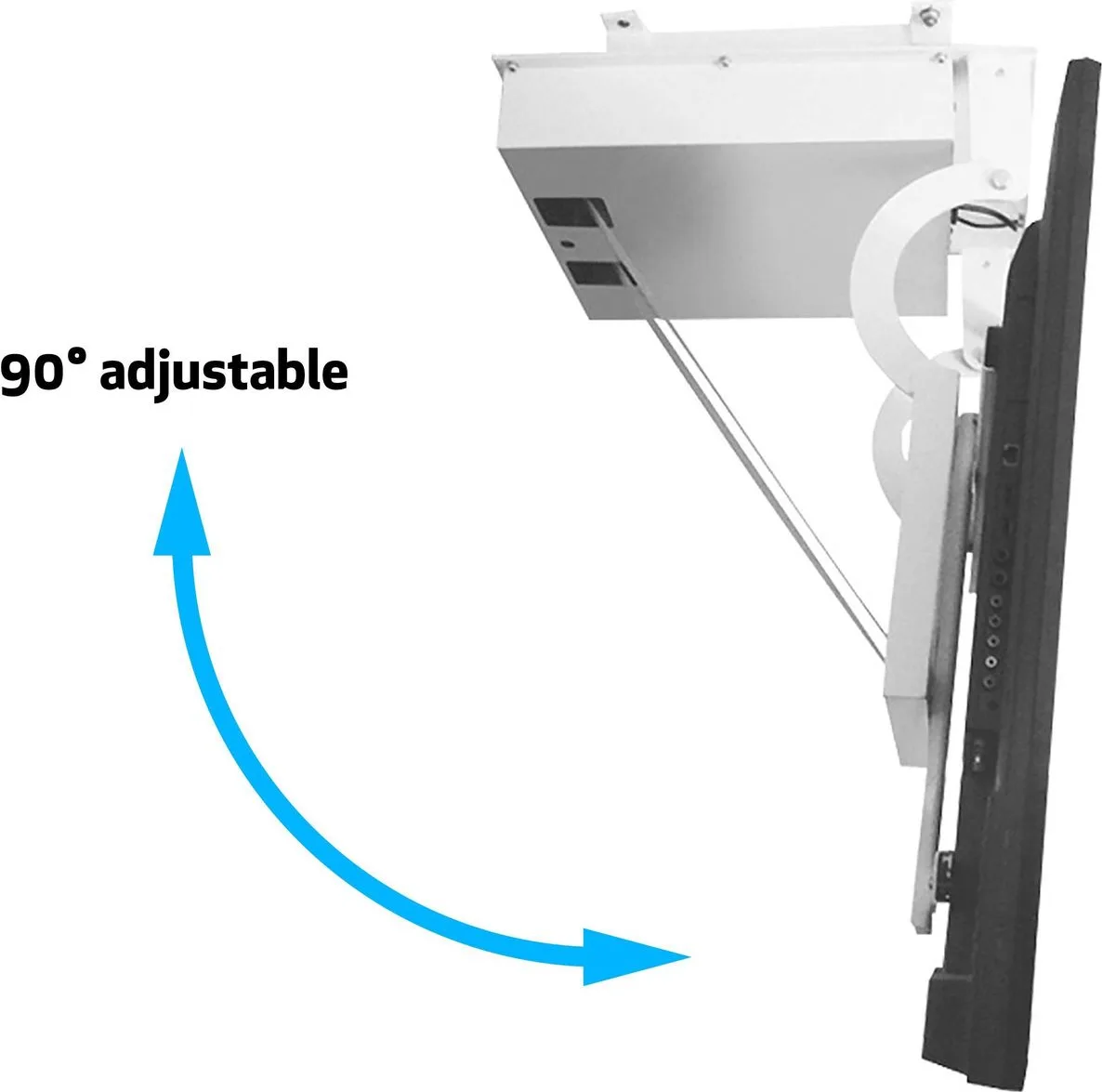 Multibrackets M Motorized Ceiling Mount Pro Supports TV