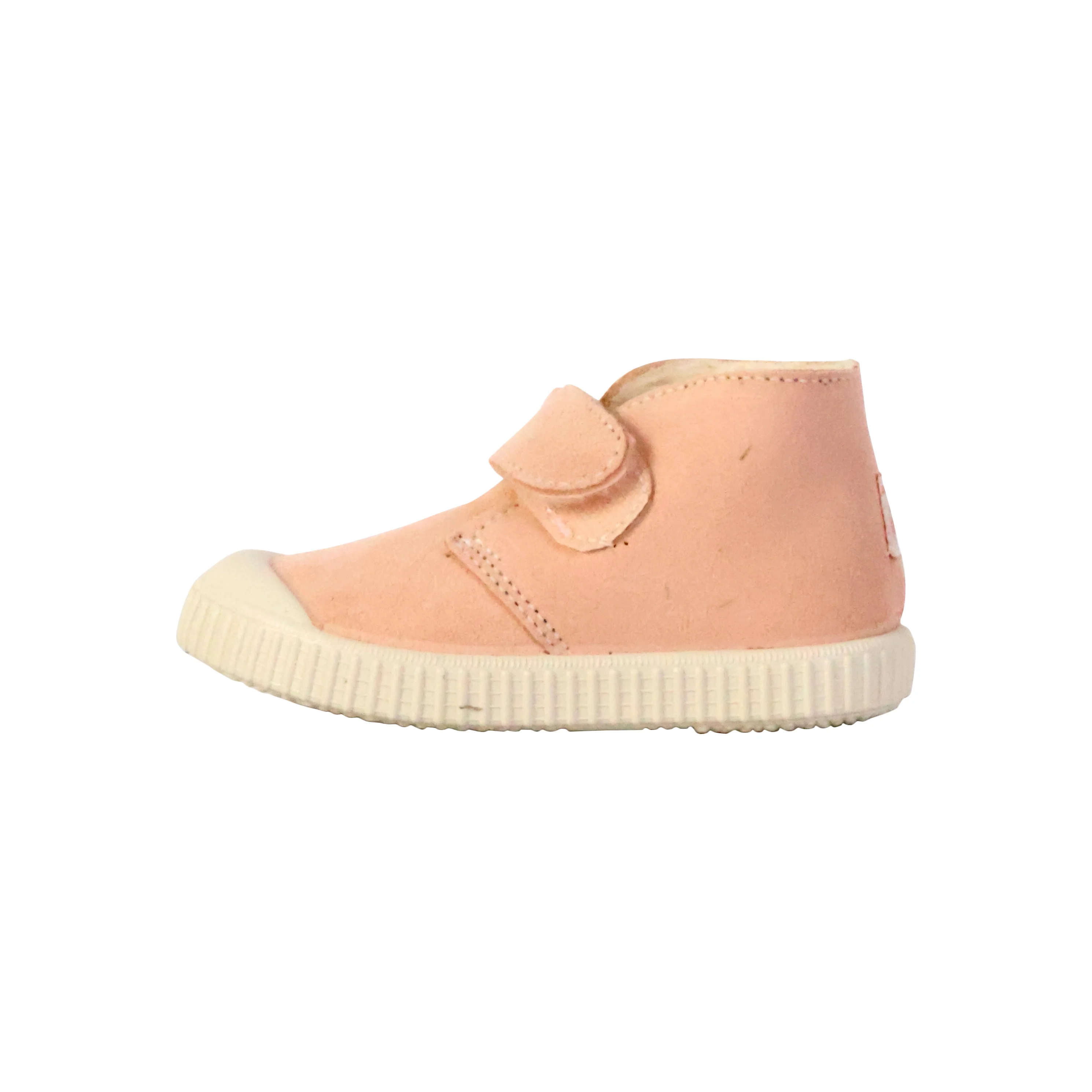 Basket cuir enfant | Rose