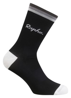 Chaussettes Rapha Logo Noir/Gris