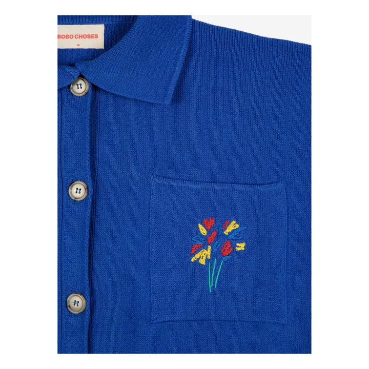 Bobo Choses Cardigan Col - Collection Femme  | Bleu
