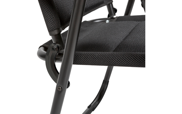 Brunner Aravel Vanchair Klappstuhl / Campingstuhl schwarz