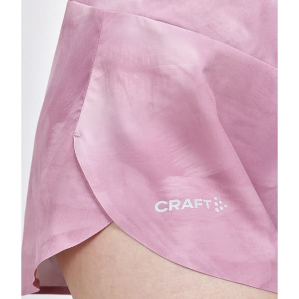 Short running CRAFT PRO HYPERVENT SPLIT SHORTS W DAWN/MULTI CONC