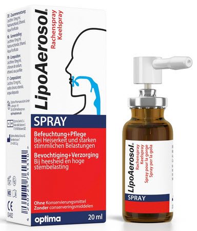 Lipoaerosol Spray Spr 20 ml