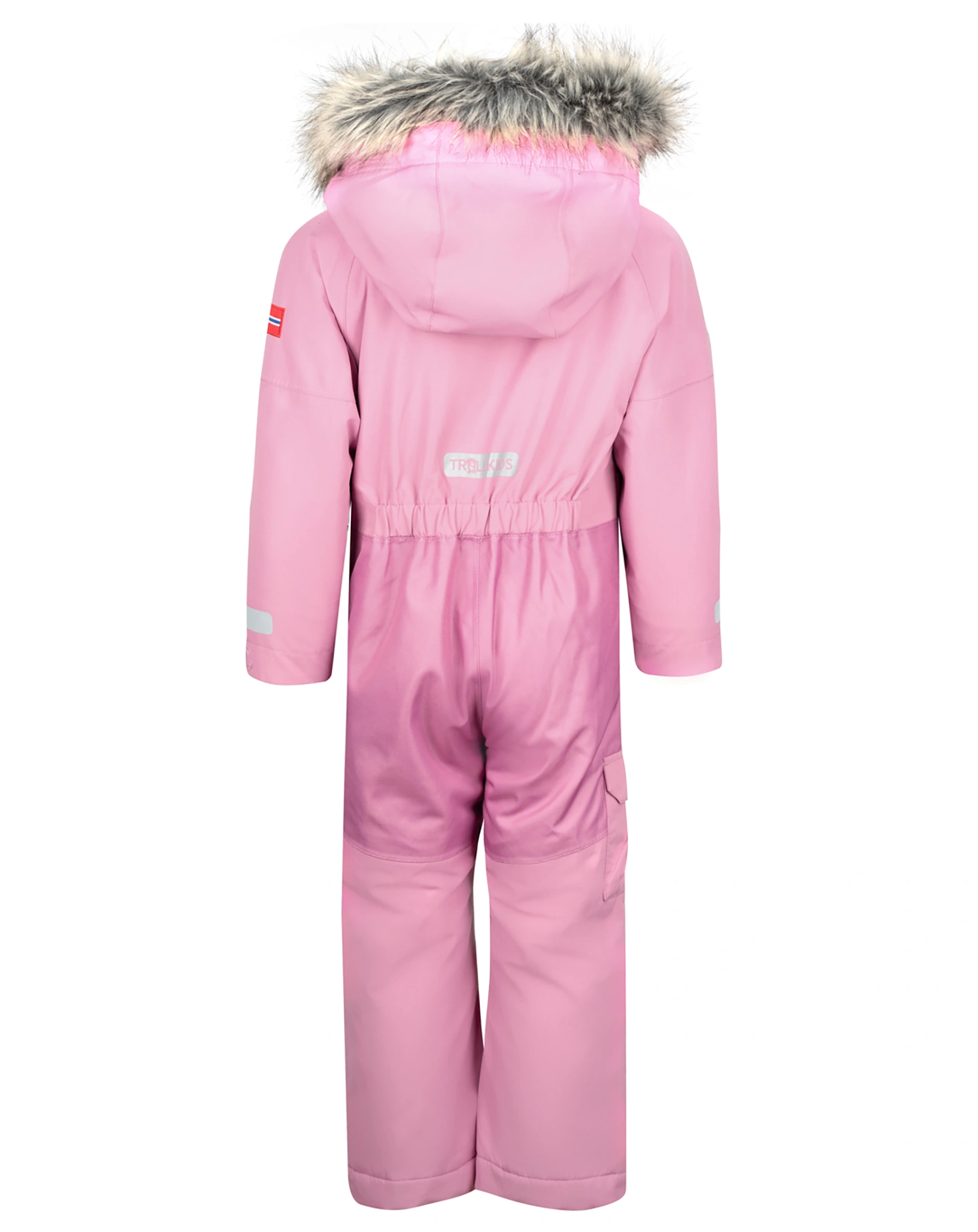 SchneeanKids KIRKENES mit Kunstfellbesatz in mauve