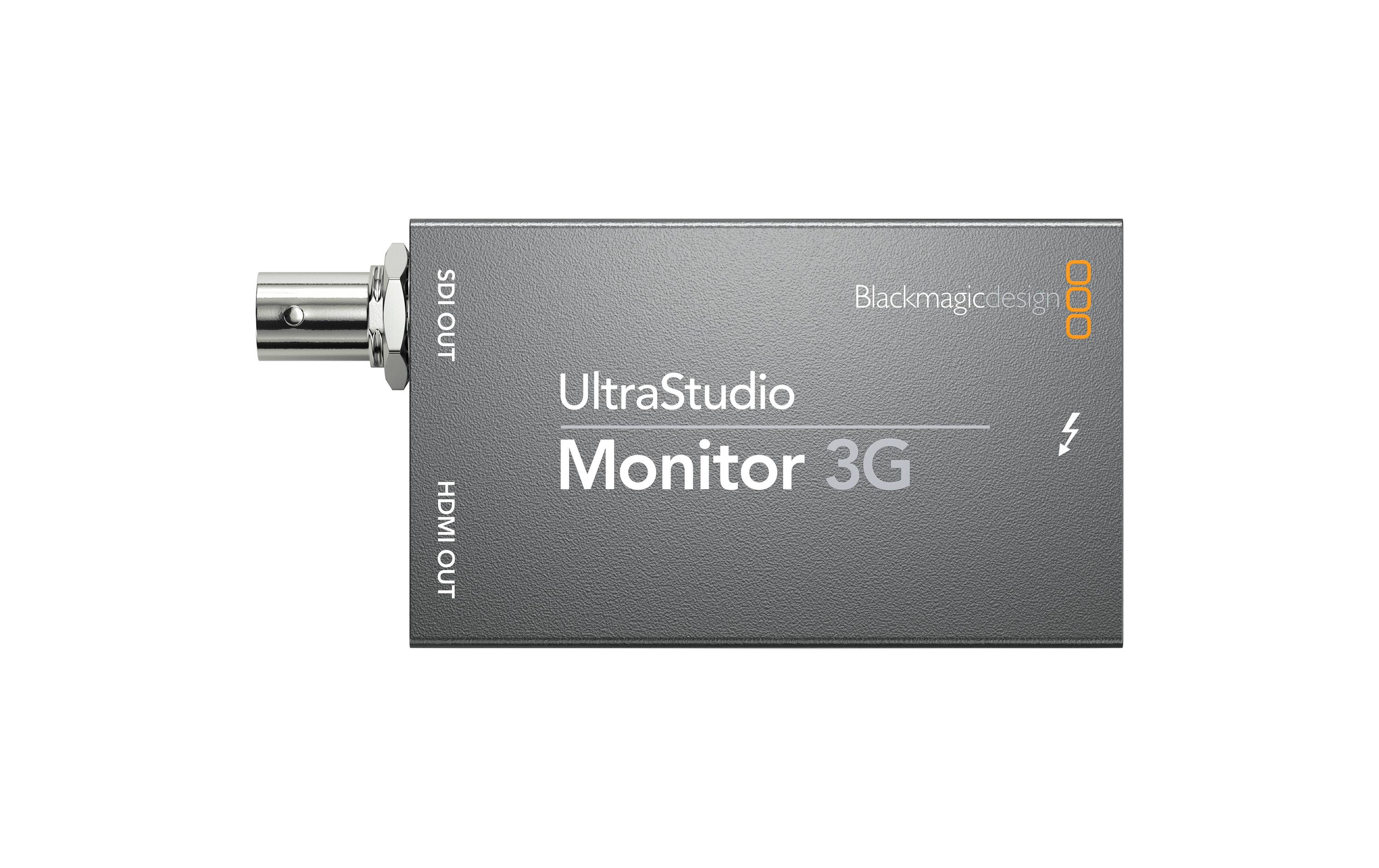 UltraStudio Monitor 3G<br>Professionelle Erfassung und Wiedergabe mit modernster Technik