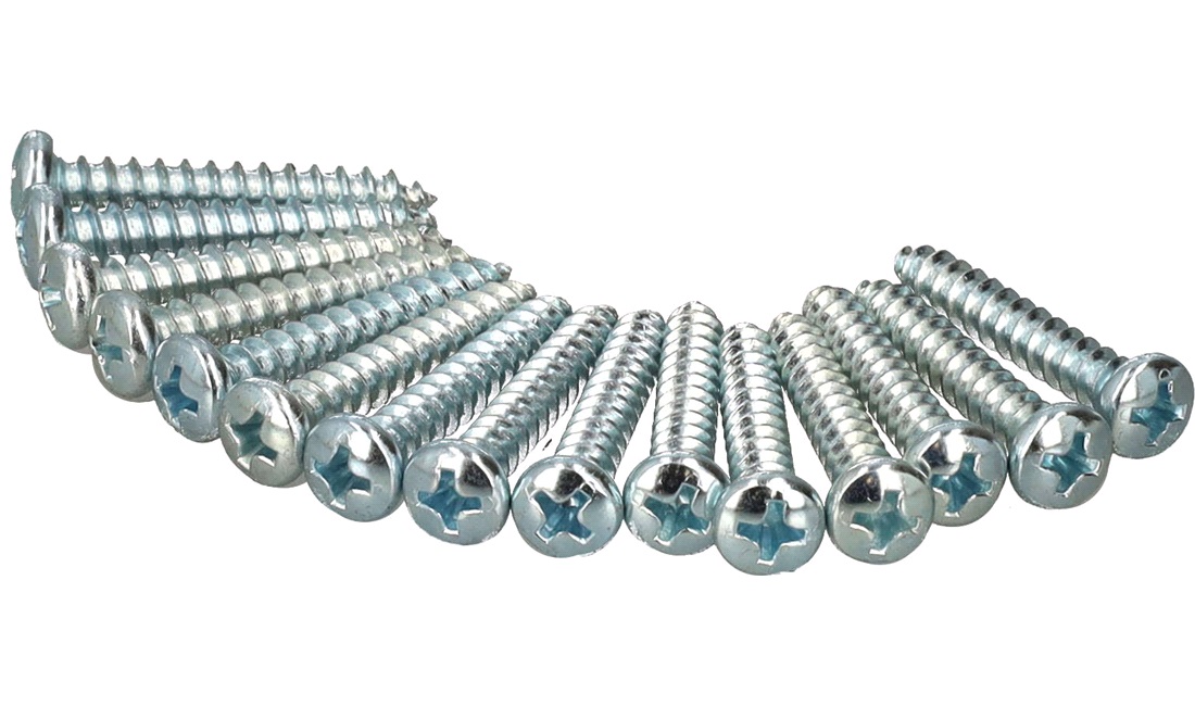 Skruer PH M5x30 mm - 15 stk.