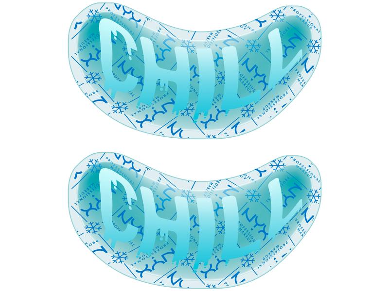 NYX Professional Makeup Face Freezie Reusable Cooling Under Kühlende Augenpads zur Reduktion von dunklen, geschwollenen Augenringen