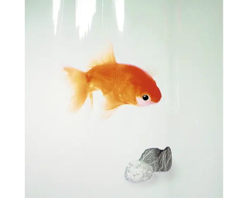 Spirella Goudvis douchegordijn 180 x 200 cm