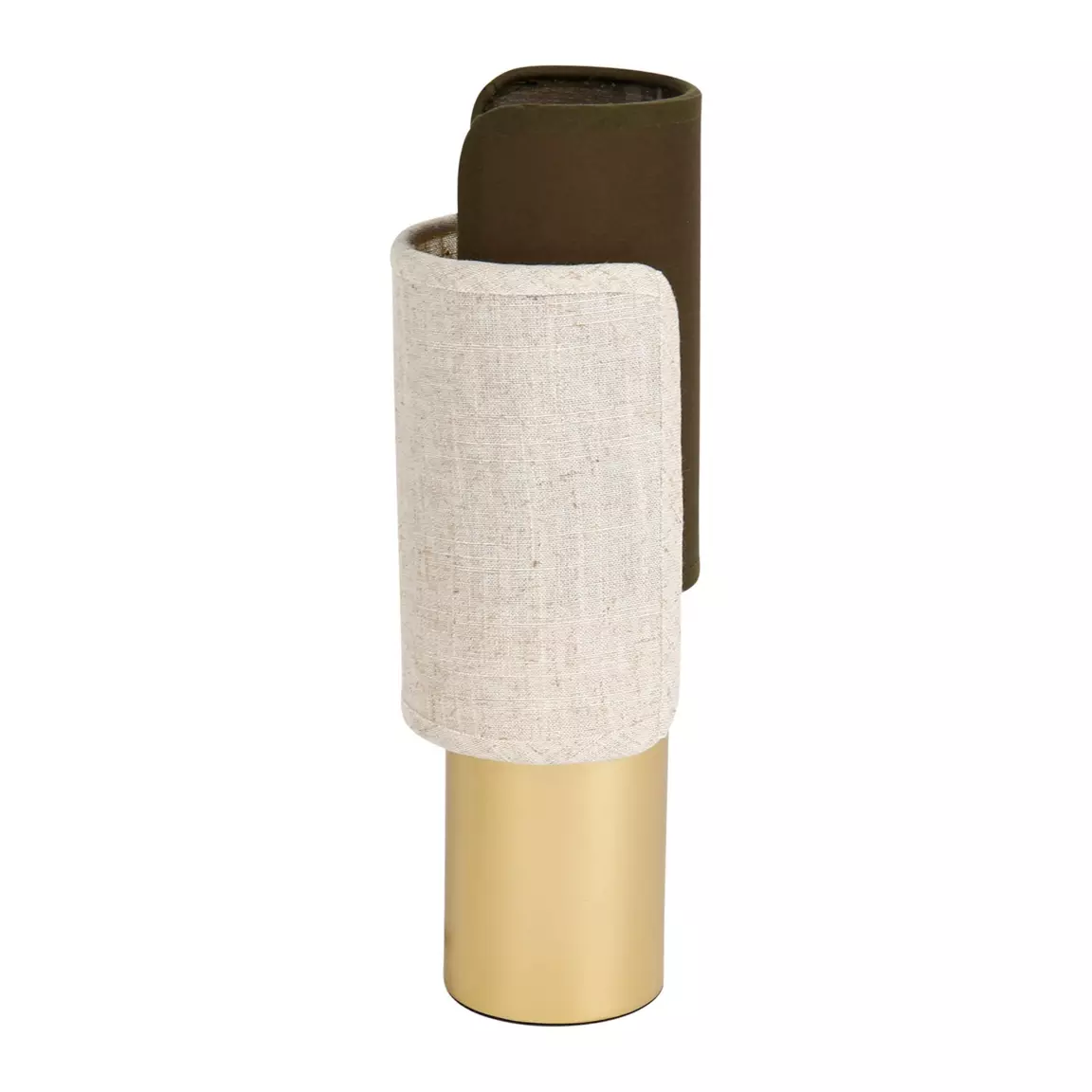 Lampe à poser en métal (H28 cm) Bourgeon Verte
