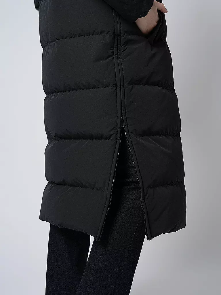 POLO RALPH LAUREN Daunensteppmantel schwarz
