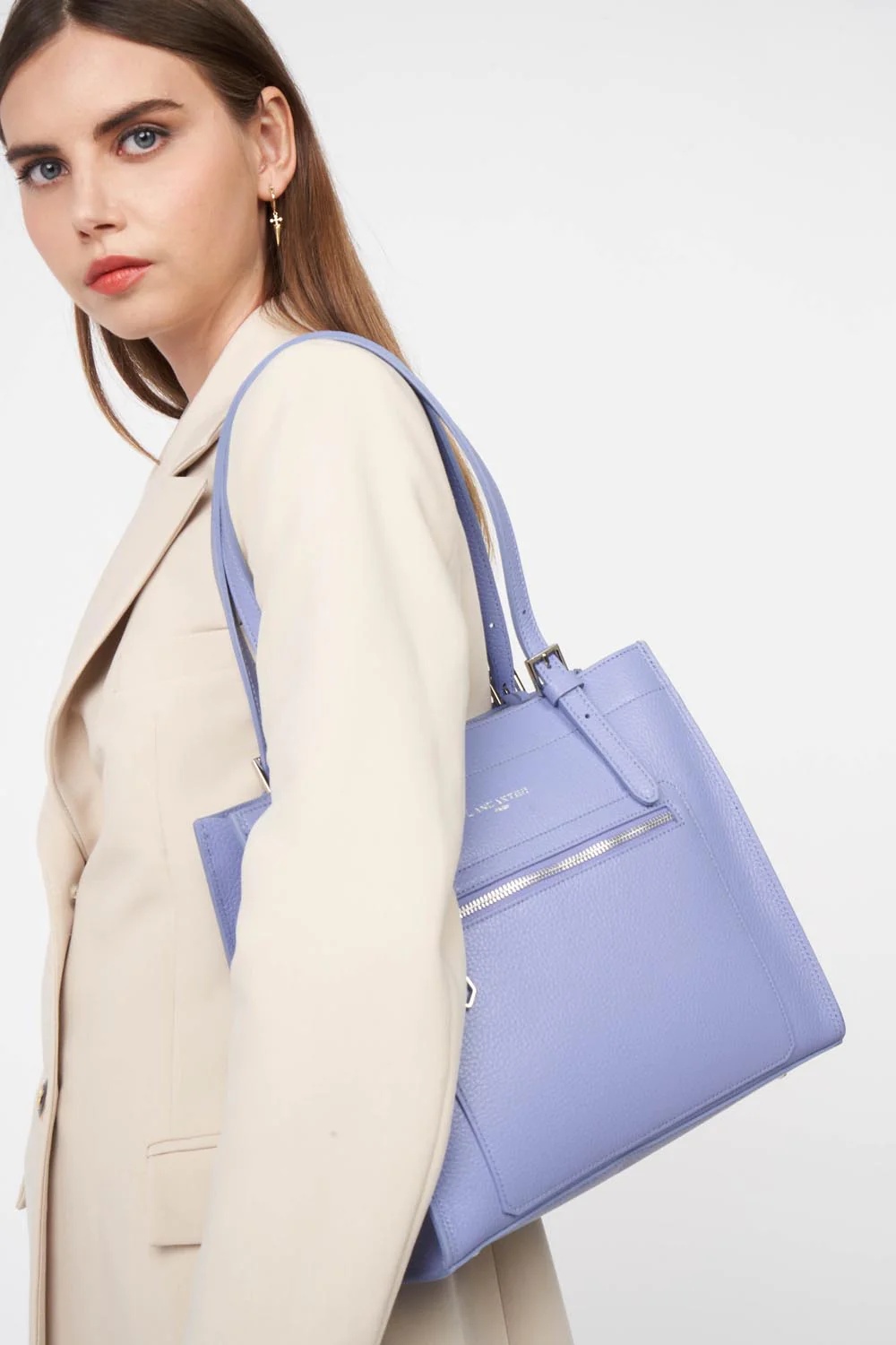 Foulonné Double-Sac cabas épaule