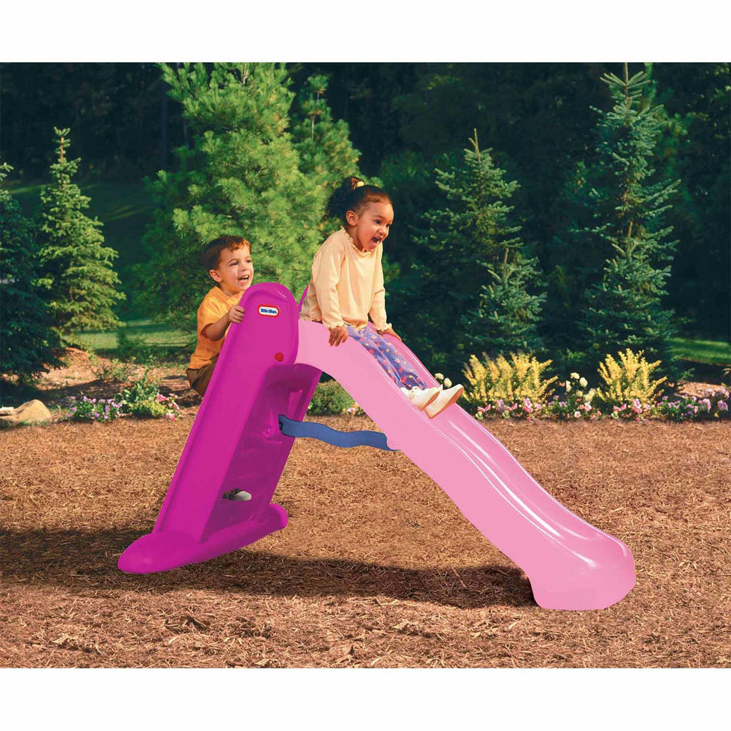 Glijbaan roze