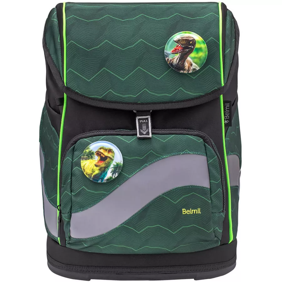 Belmil Schulranzen Premium Smarty Plus Set 5-teilig Twist of Lime