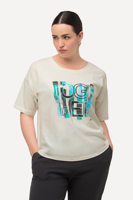 T-Shirt, Motiv Together, Rundhals, Halbarm