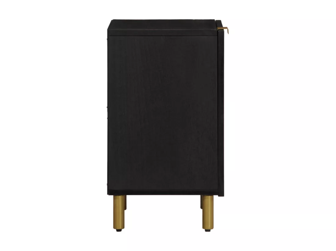 Armoire de salle de bain noir 38x33x58 cm bois d'ingénierie