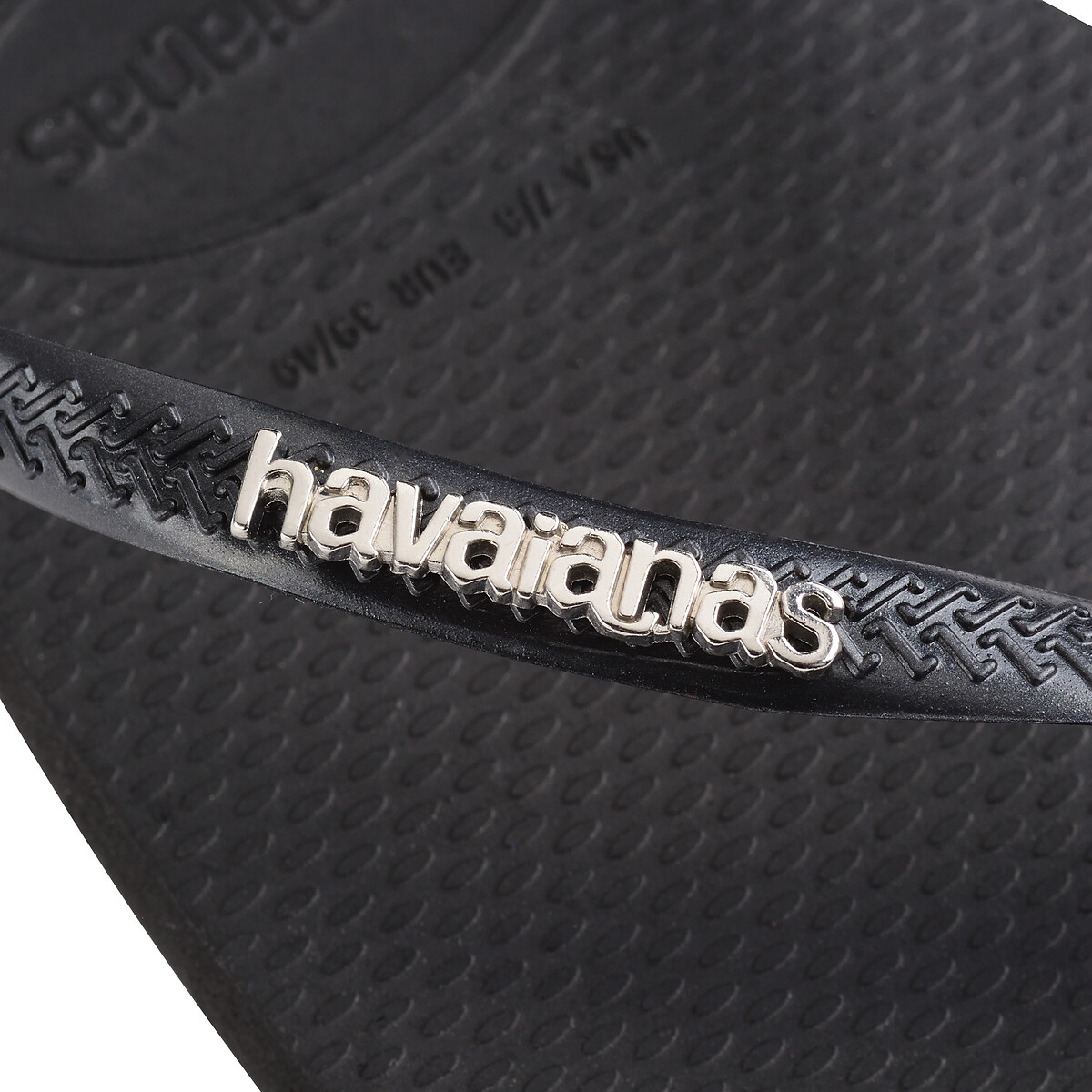 HAVAIANAS<br>Teenslippers Slim Square Logo Metálico