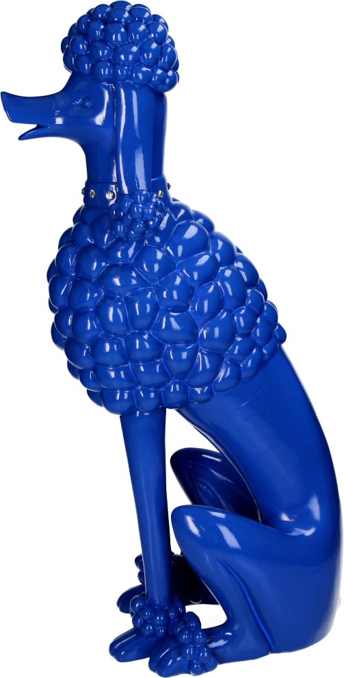 Beeld Fashion Show blauw 18 x 27 x 56 cm