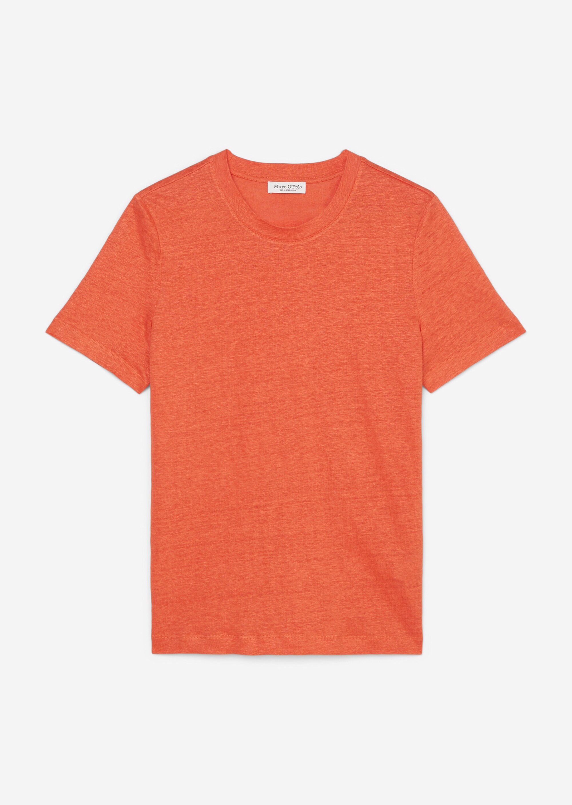 Leinen-T-Shirt relaxedaus leichtem Jersey