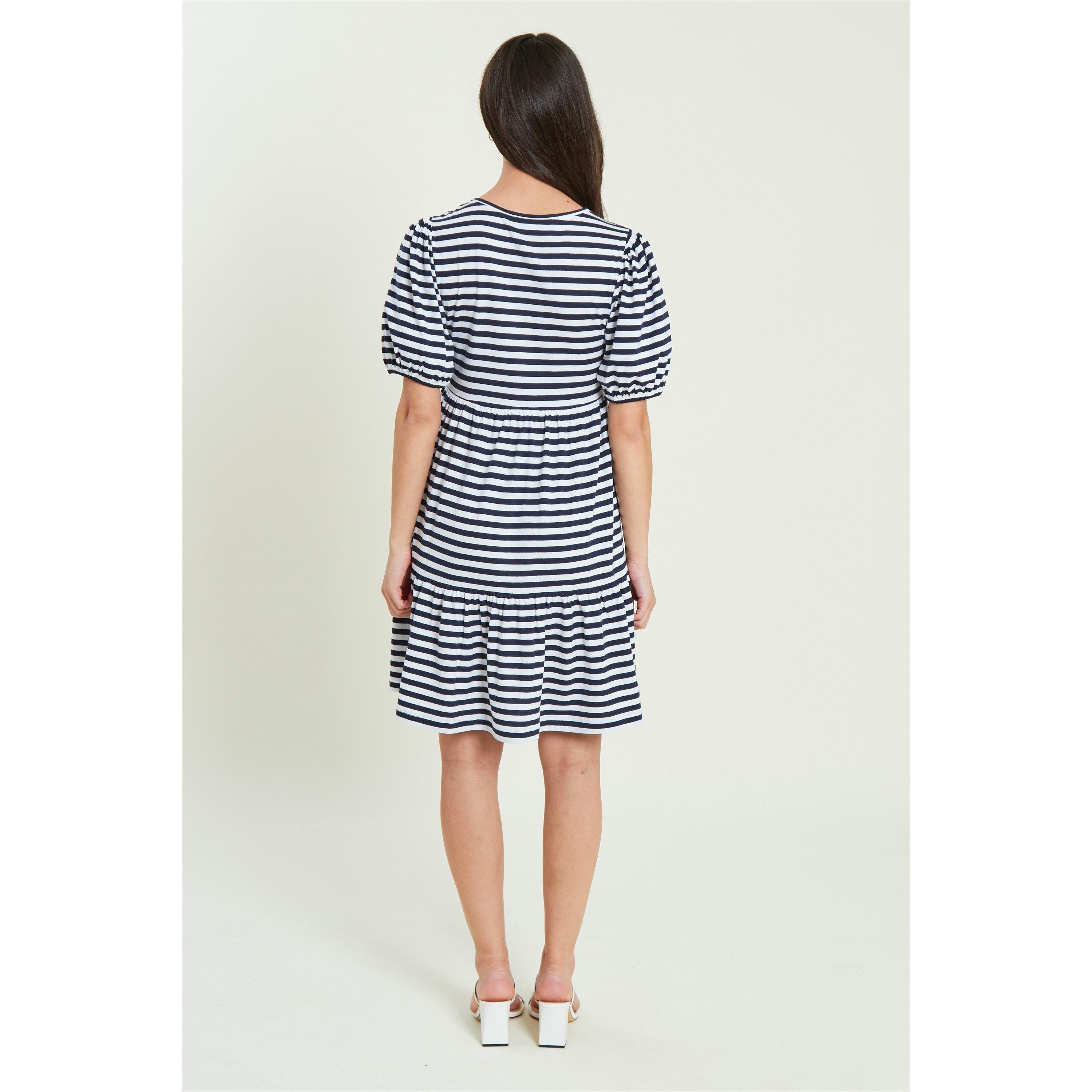 Be You BeYou Tiered Mini Dress Womens
