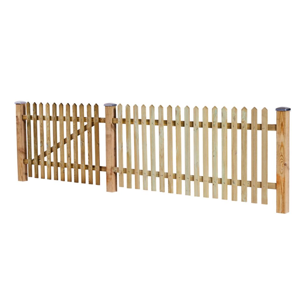GJERDE NORDIC FENCE SKAGEN 150X70CM TRYKKIMPREGNERT