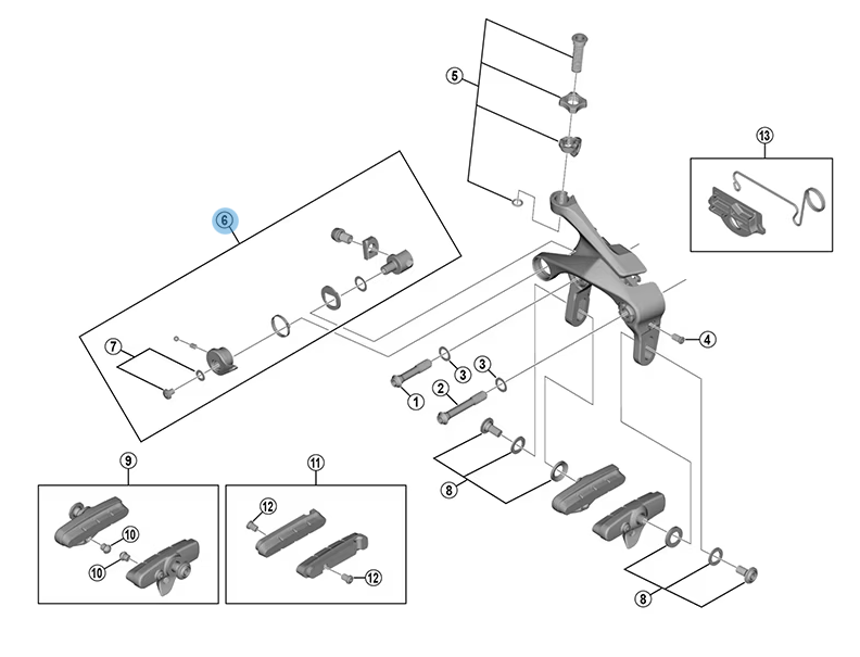 BR-R8000 Quick Release Assembly