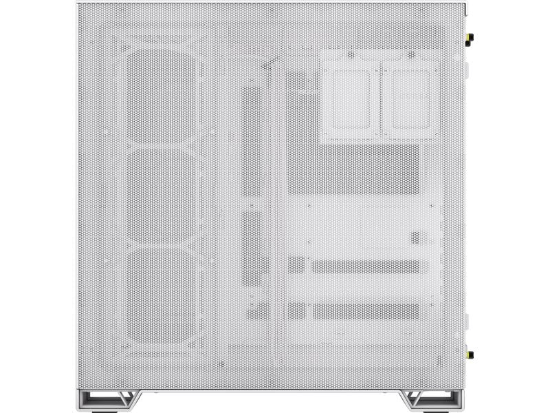 Corsair PC-Gehäuse 6500D Airflow Weiss Mid-Tower PC-Case mit Zwei-Kammer-Design und herausragendem Luftstrom