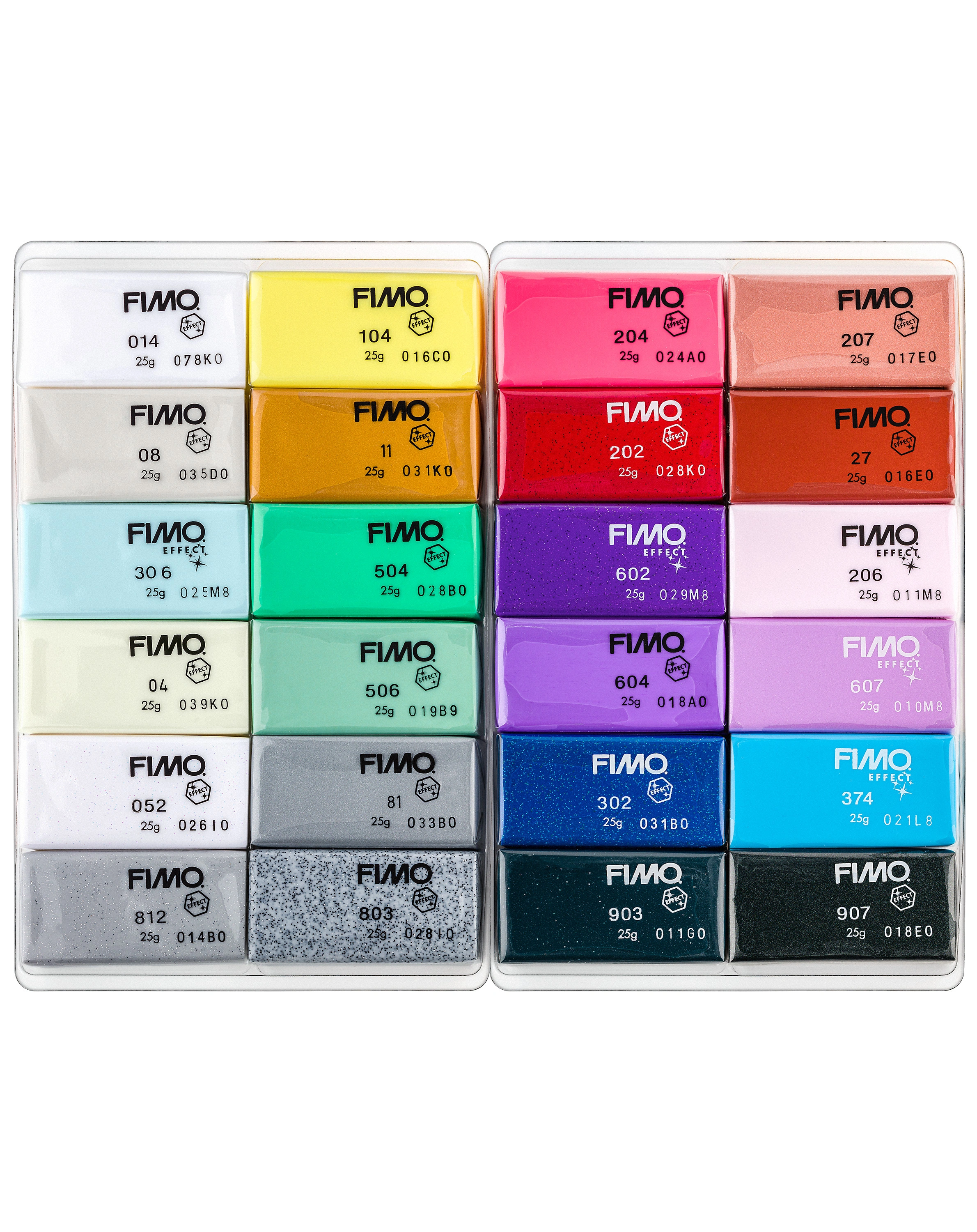 8013 C24-1 Modelliermasse FIMO® EFFECT mit 24 Farben