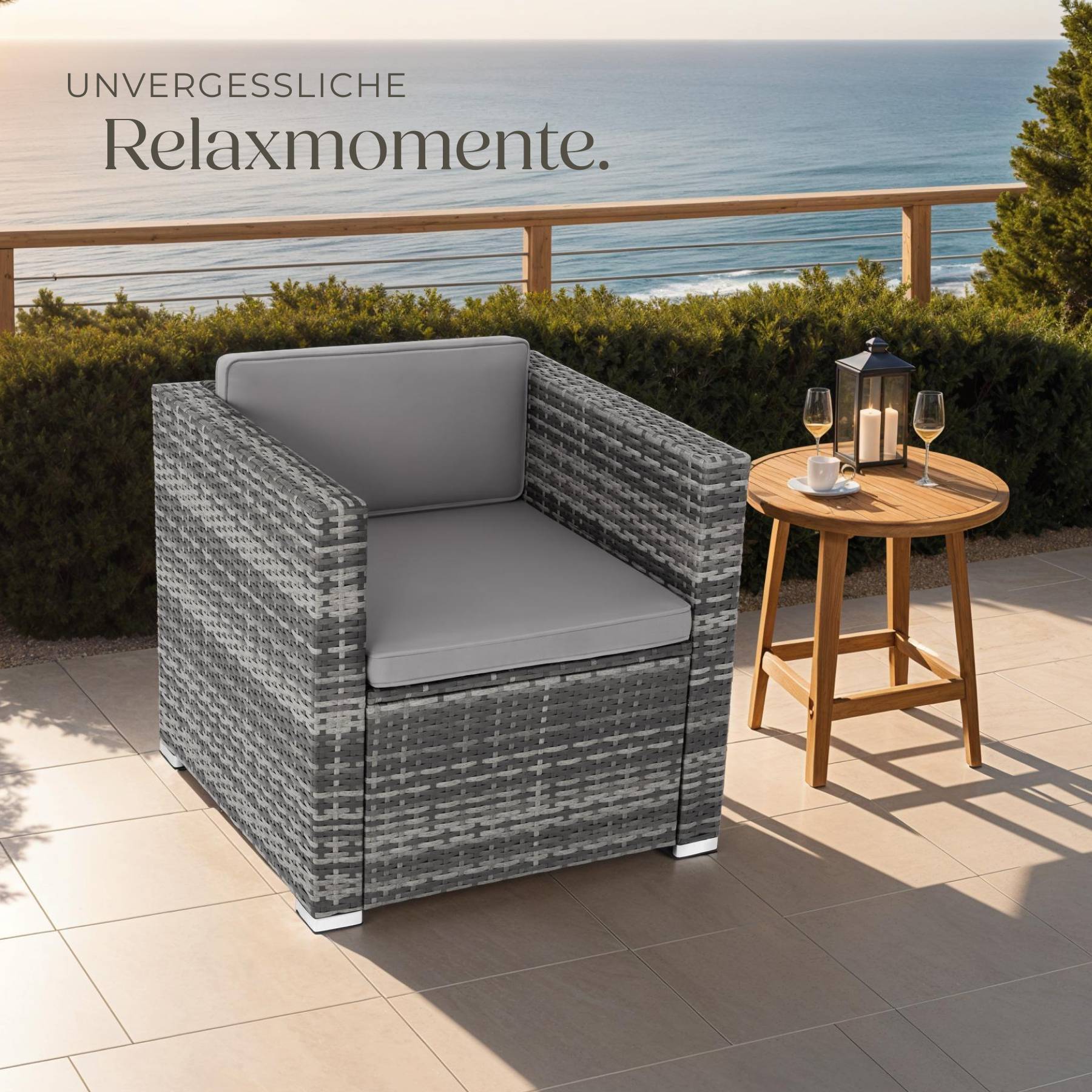 Rattansessel  Lignano