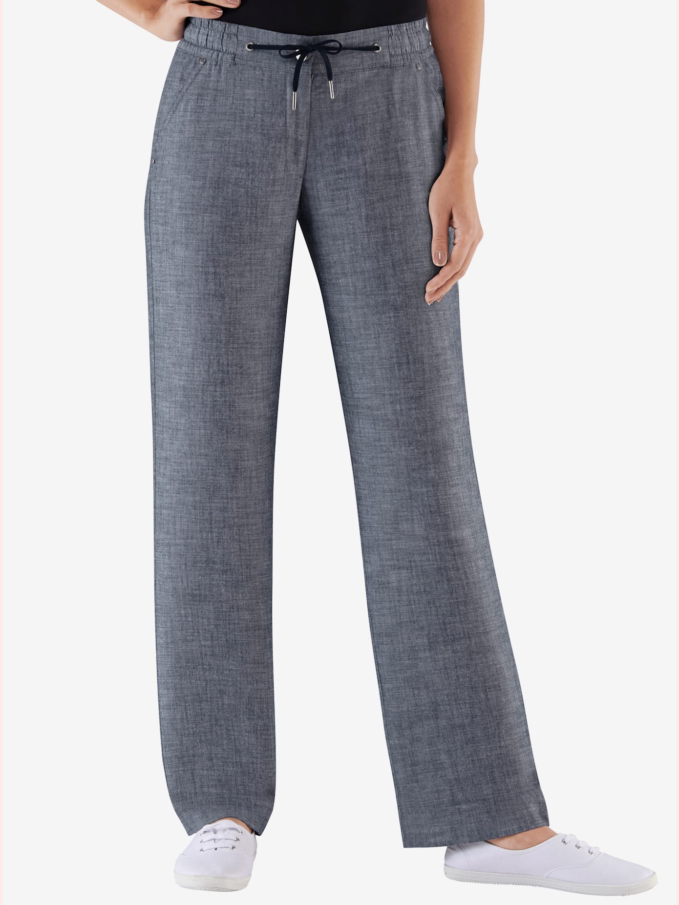 Pantalon coupe sportive ceinture élastique