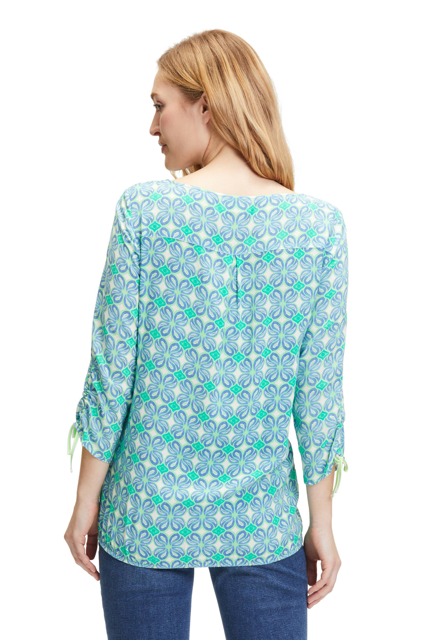 Cartoon| Damen Casual-Bluse mit Muster